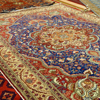 Different materials used to make area rugs