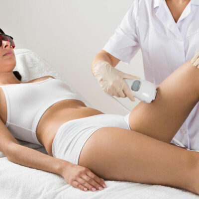 Ingrown hair removal for the bikini area